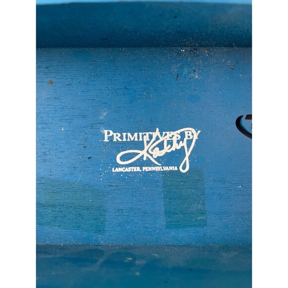 Rustic Water Blue Wooden Block Sign Starfish Cutout "The Ocean Fixes Everything" - Picture 5 of 8